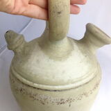 Old light grey jug gargoulette