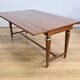 Important Shuttered Table in Sapelli Mahogany, Directoire style – 1970