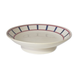 Creil and Montereau model Béarn earthenware compotier