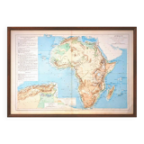 Printed in 1879, map of Africa.