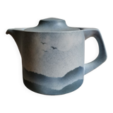 Teapot in porcelain virebent