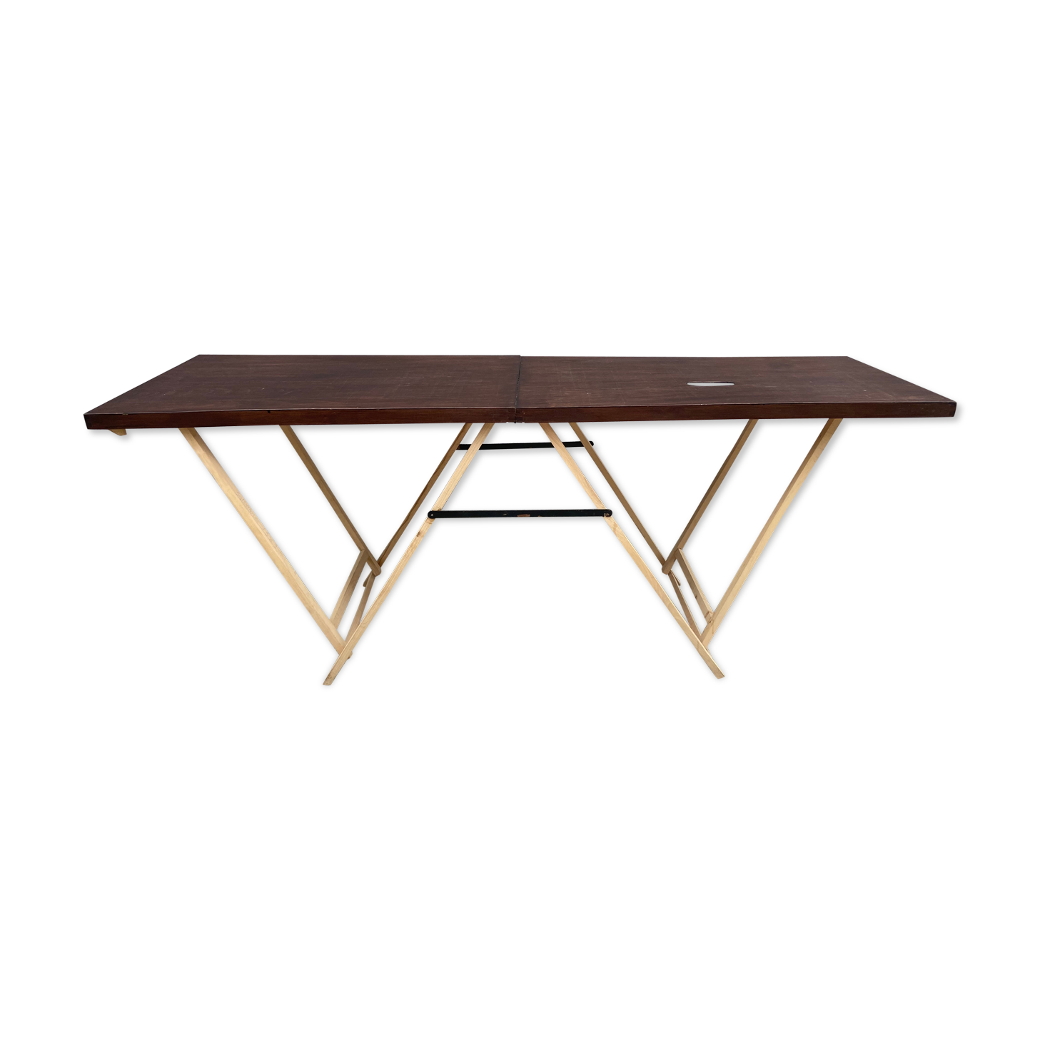 Wooden upholstery table