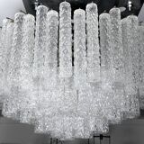 Vintage italian murano glass chandelier by Toni Zuccheri for Venini, 1960s