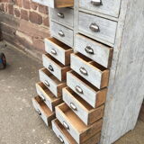 Industrial workshop furniture with vintage drawers 1930