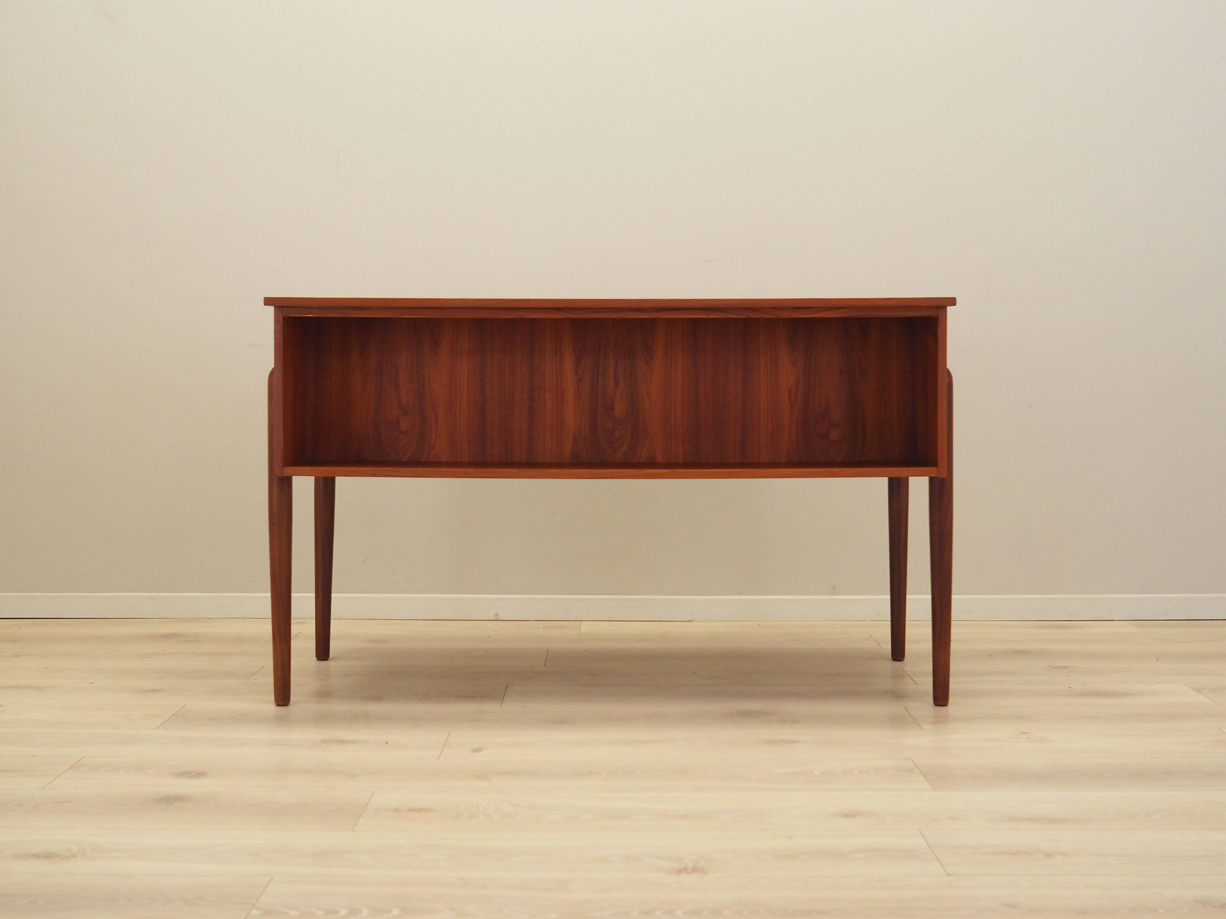 Teak desk, Danish design, 1960s, production: Denmark