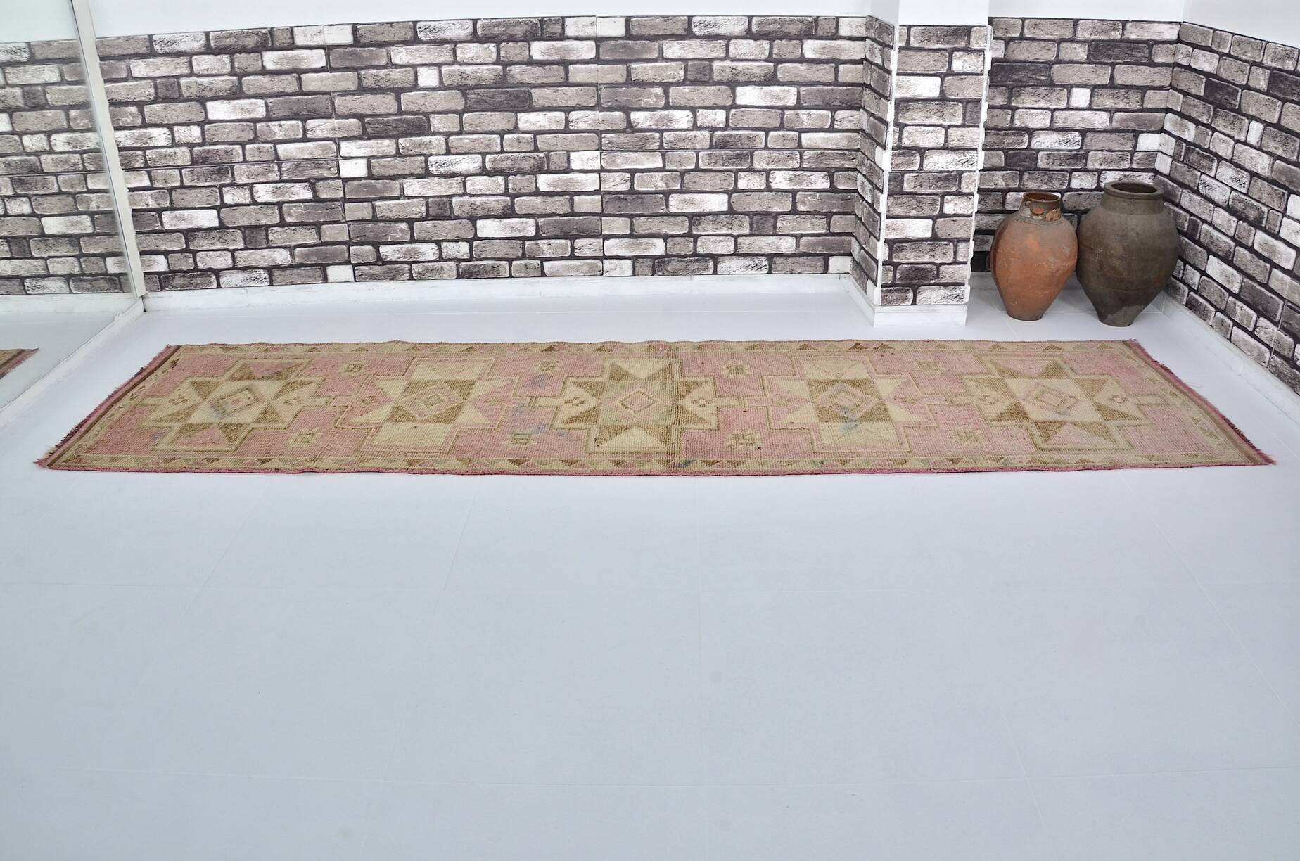 Anatolian Handknotted Oushak Runner sku 2194