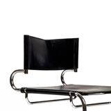 "Terrj" leather chair by Luigi Saccardo for Arrmet – Italy, 1970s