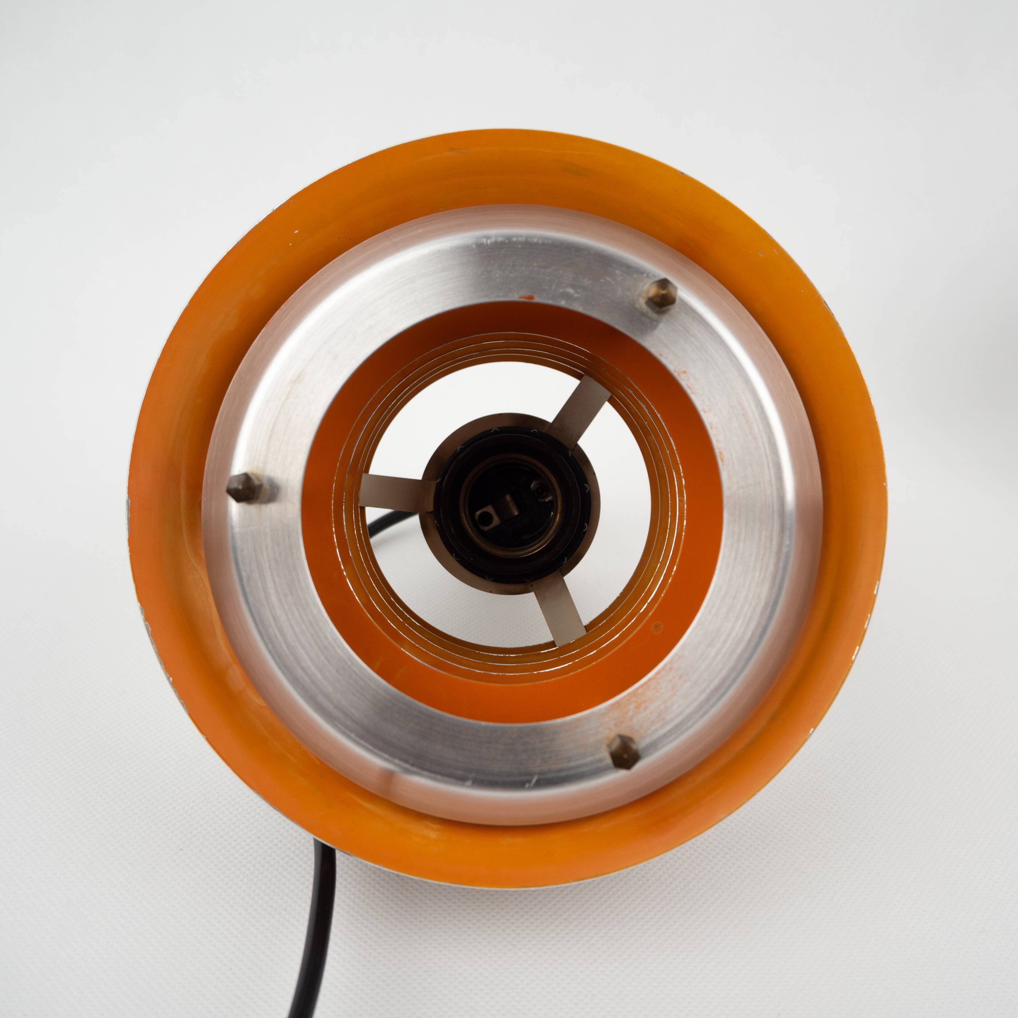 Pair of Danish vintage pendant lamps from 1960s