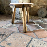 Renovated tripod farm stool