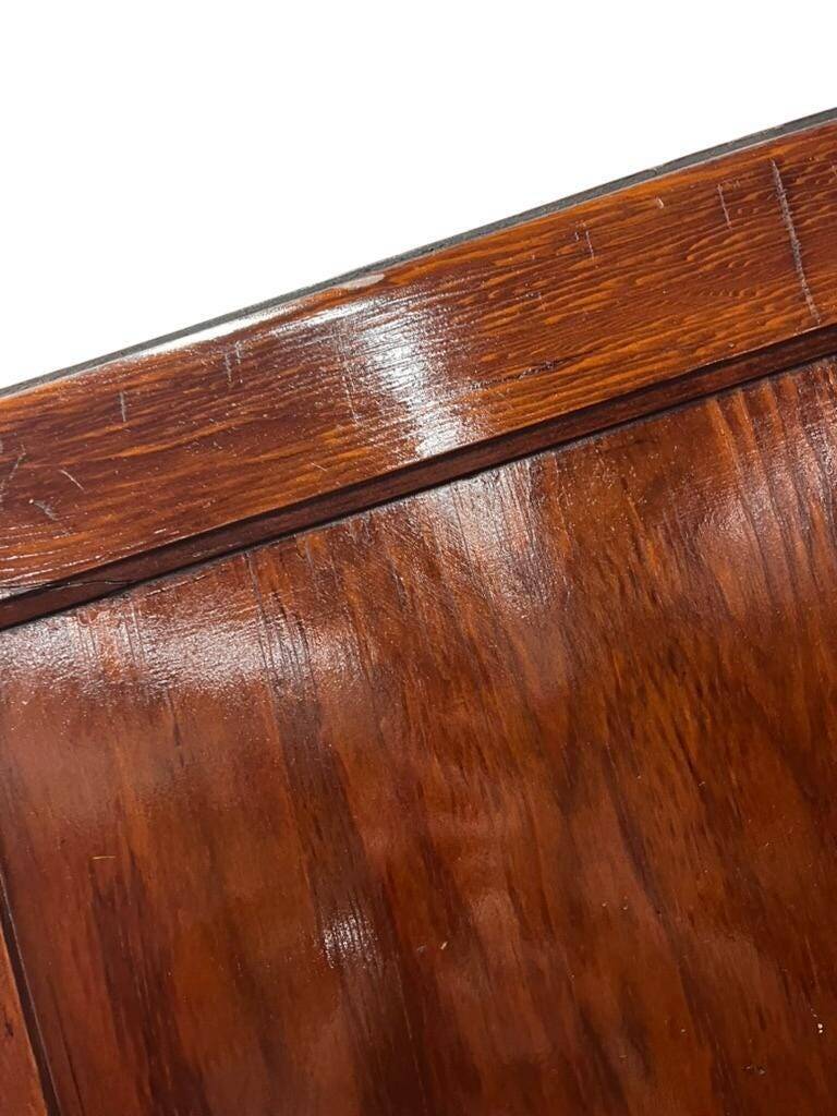 Vintage wooden wardrobe / filing cabinet / entrance cabinet
