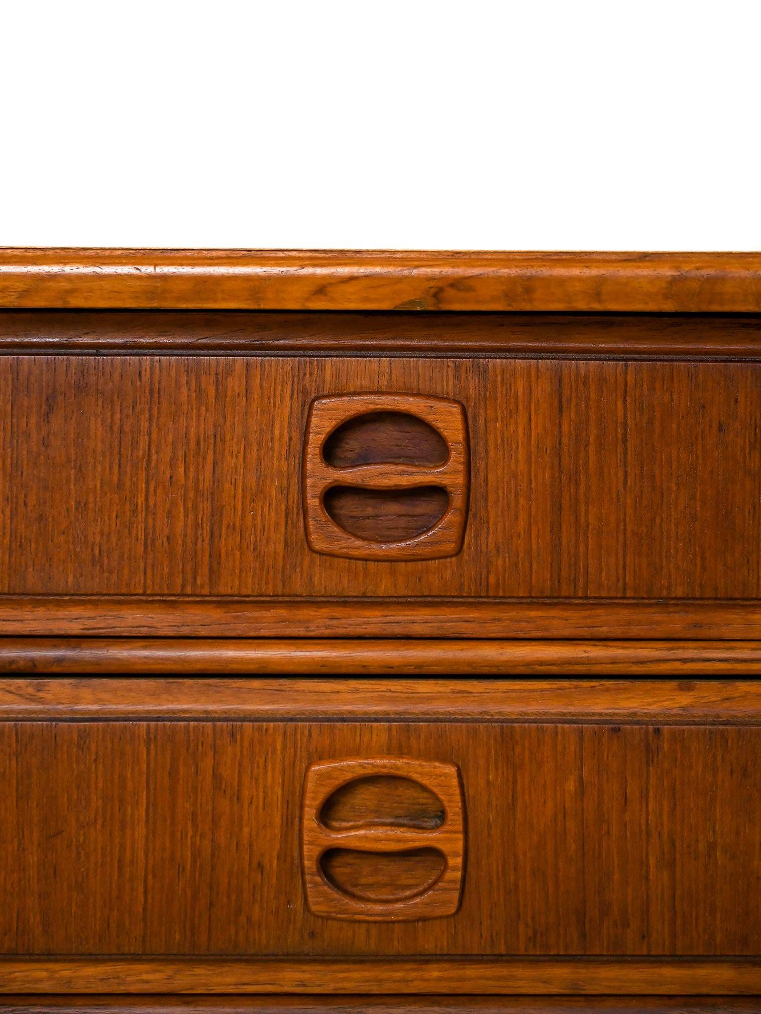 Danish nightstand with drawers