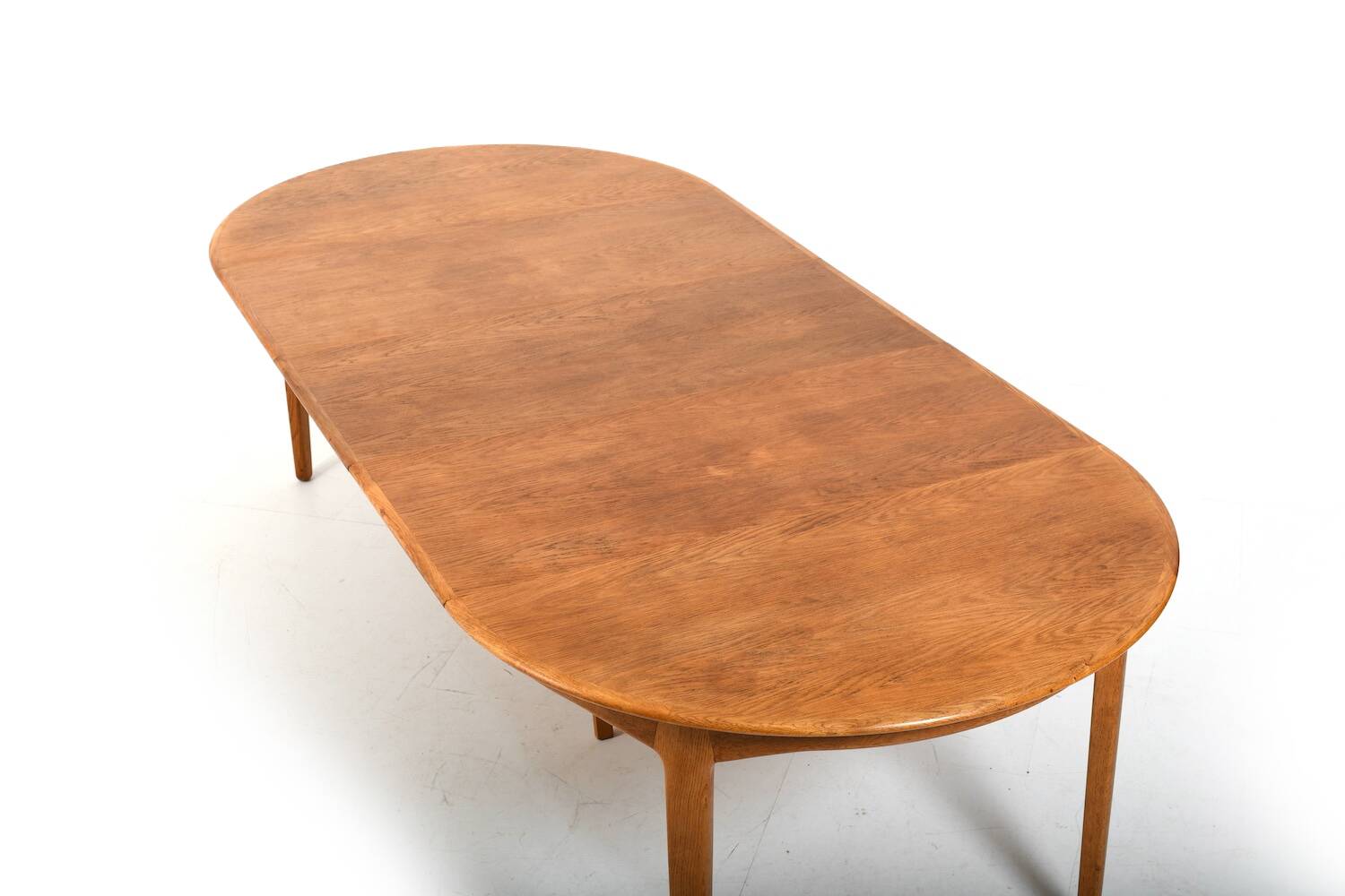Large Henning Kjaernulf Dining Table 1958. Early Production.