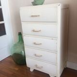 Vintage compass feet chiffonier