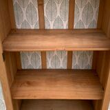 Paris raw wood cabinet 1950