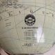 Globe vintage 1960 terrestre Verre JRO Verlag français - 35 cm