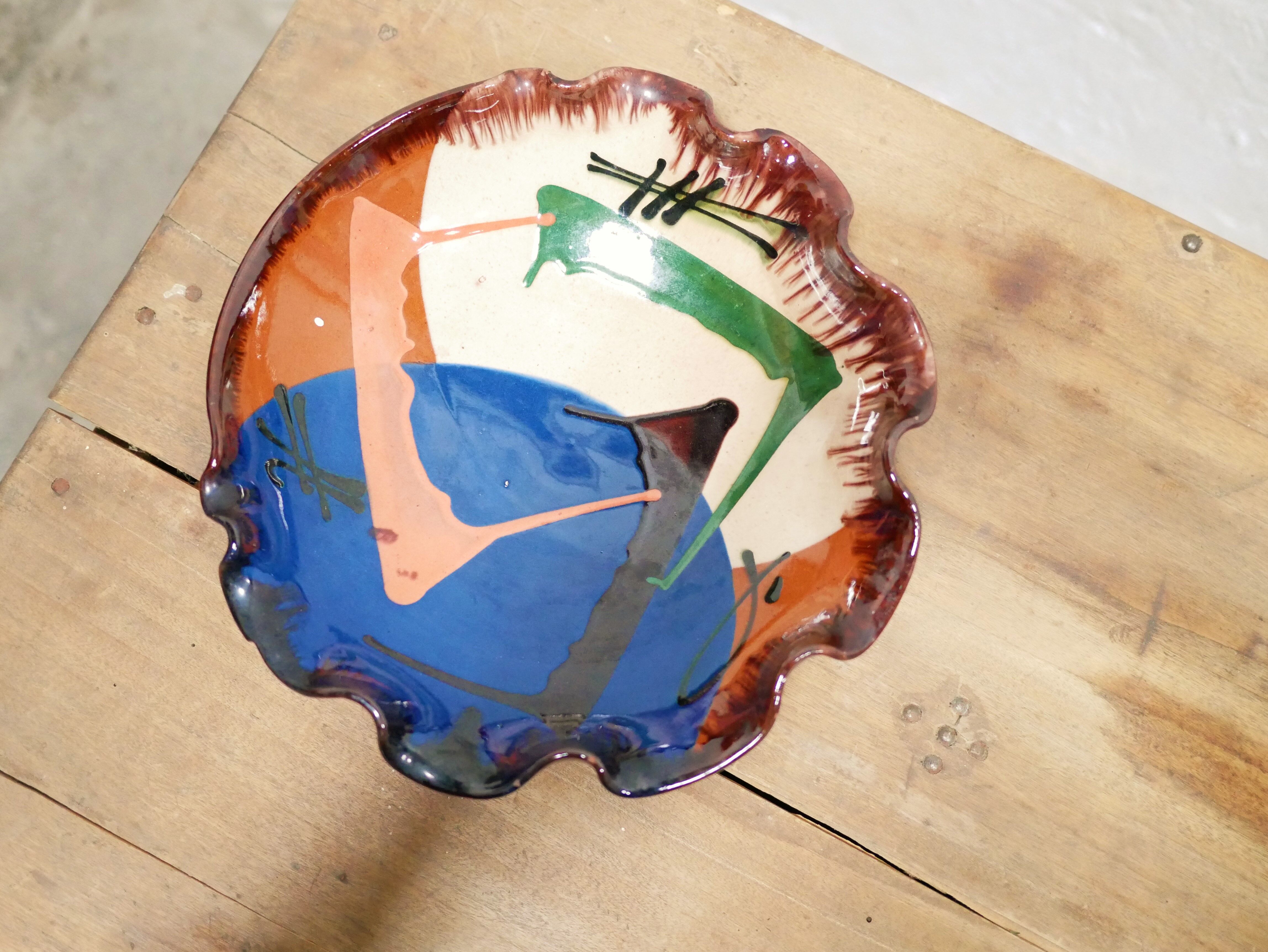 Vintage ceramic dish