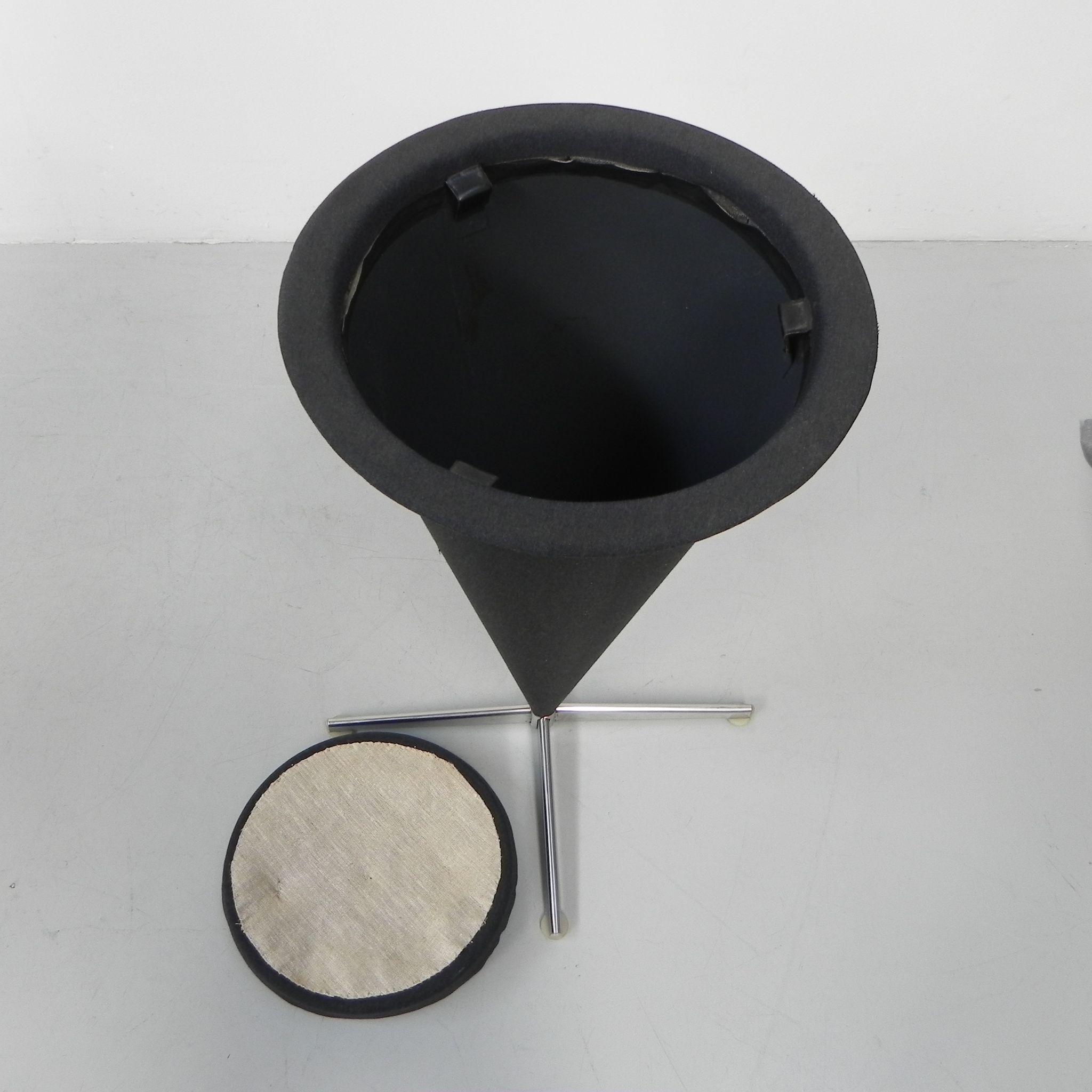 Set of 2 Verner Panton stools