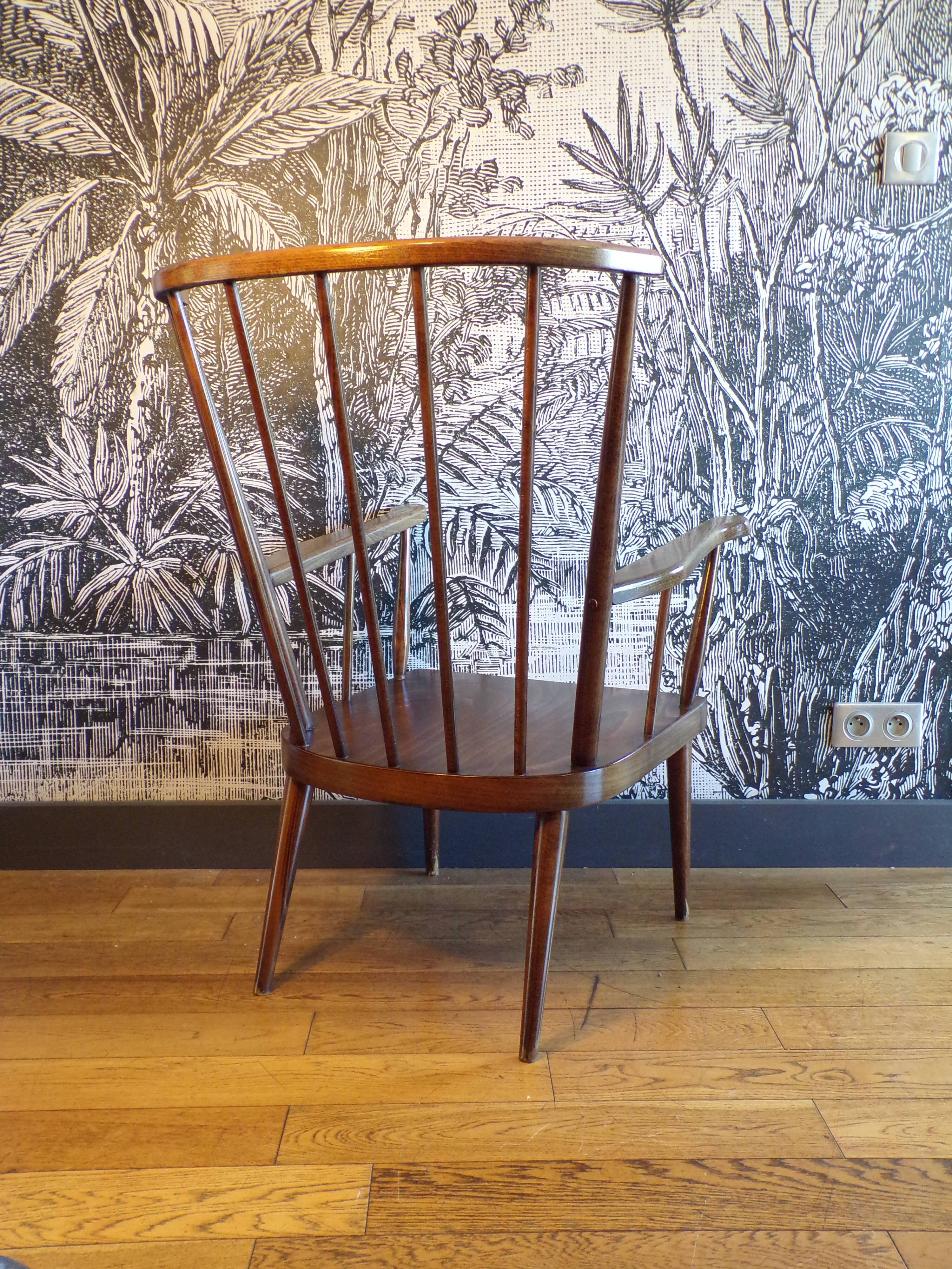 Baumann fan armchair