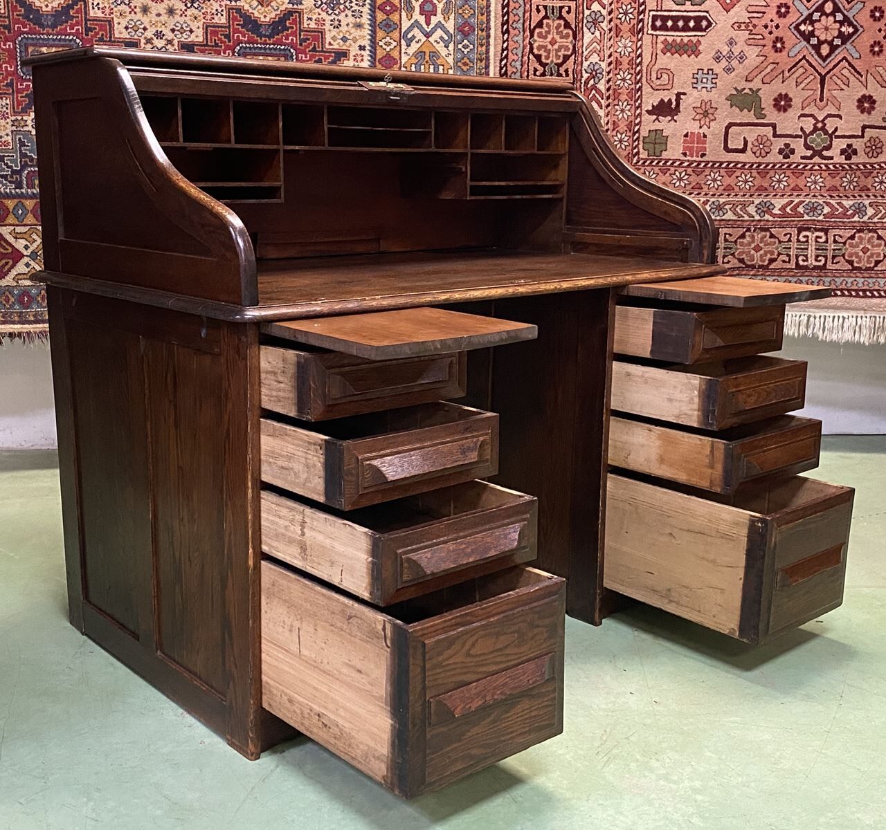 1930s American oak office