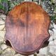 Mahogany violin table