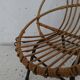 Chair shell rattan child 60s