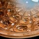 Art deco basin lamp 1925 noverdy france "registered design" and bronze mount