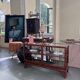 Lacquered console shelf "Faux Tortoiseshell" — Chinoiserie style