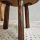 Vintage coffee table brutalist side table plant table 60 cm