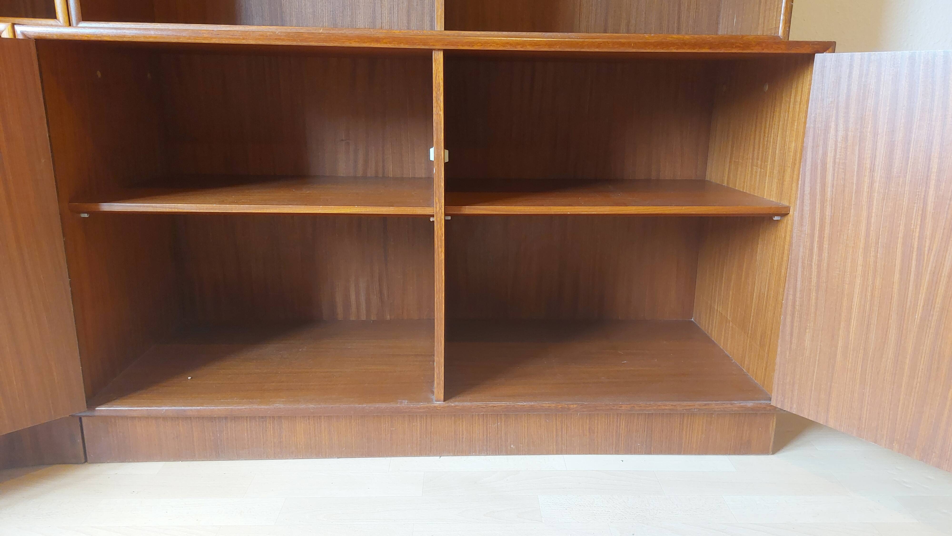 ensemble bibliothèque / rangement vintage modulable