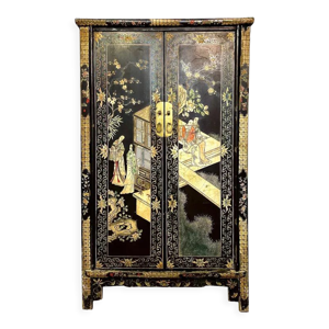 Armoire chinoise laquée