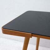 Mid century opaxite glass coffee table, 1960´s, Czechoslovakia