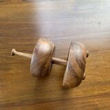 Wooden cocktail dish