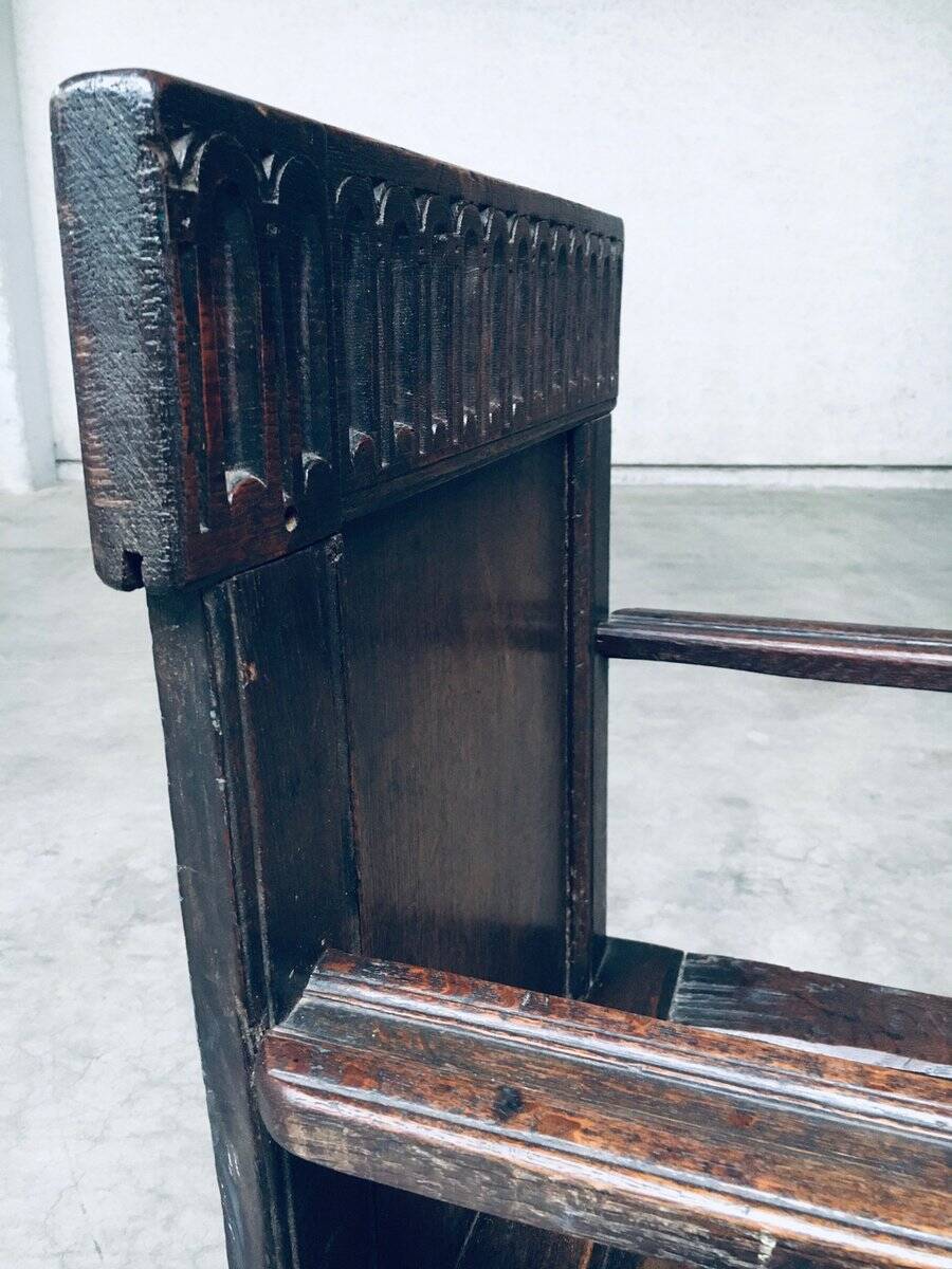 19th Century Primitive Folk Art Armchair