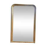 Louis Philippe era mirror with restored gold leaf