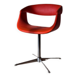 Vintage Lox Space Age orange armchair