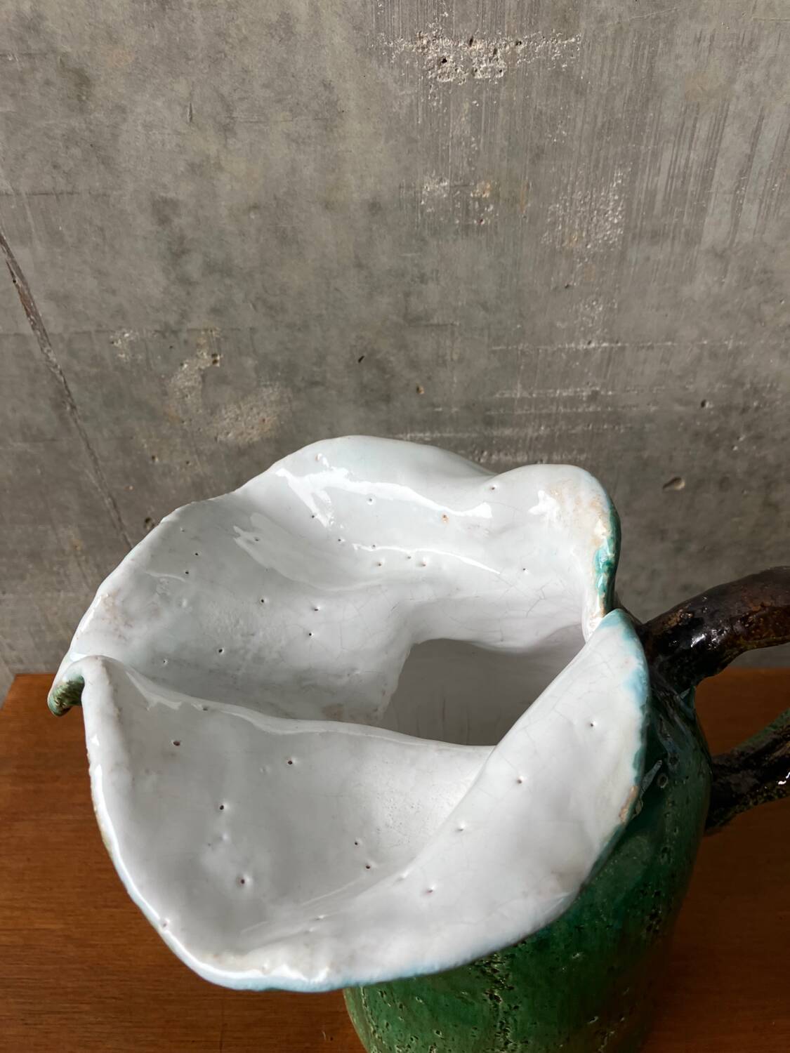 Vintage ceramic pitcher