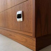 Swedish mid-century chest of drawers teak five drawers