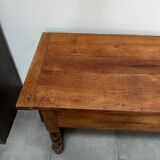 Large farm table - solid cherry - superb patina