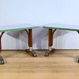 Bistro tables in laminate and beech – 1950