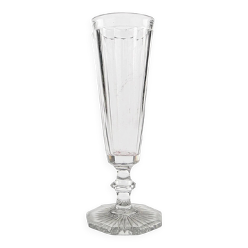 Biedermeier goblet, transparent crystal, Czech Republic, 19th century