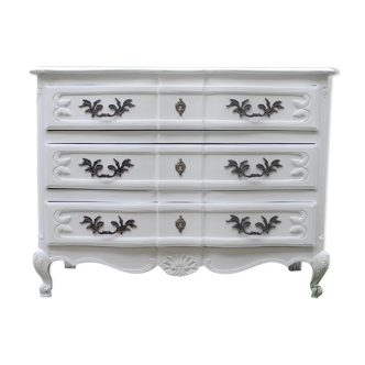 Restyled chest of drawers Blanche Louis XV