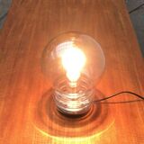 Vintage 1970s German space age table lamp by Limburg.