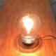 Lampe de table ampoule Space Age de Limburg, Allemagne années 1970