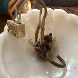 Vintage Murano chandelier in Venetian blown glass