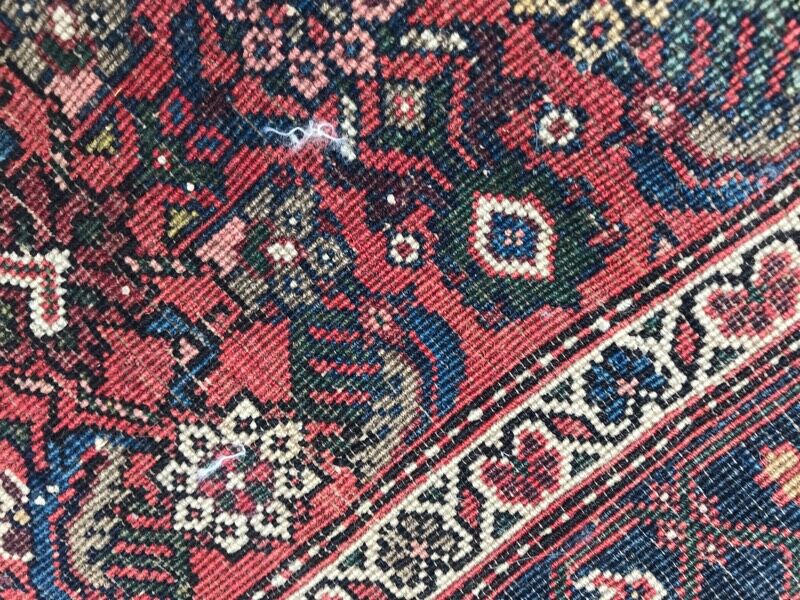 Old Persian rug sarogh ferahan handmade - 100x150 cm