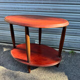 Art Deco coffee table in solid mahogany – 1930s
