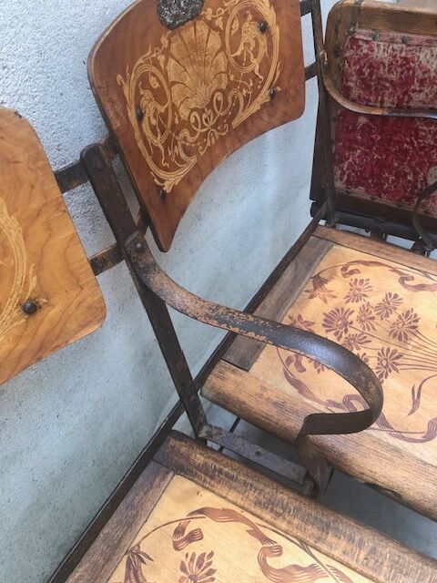 Triple show chair 1920/1930
