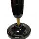 Vintage Black Porcelain Wall Lamp 90