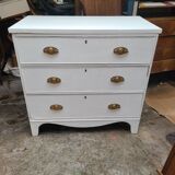 Commode tiroirs renovée