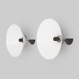 Pair of wall sconces Aggregato by Enzo Mari for Artemide, 1970s, set of 2